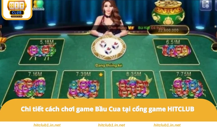 Chi tiết cách chơi game Bầu Cua tại cổng game HITCLUB