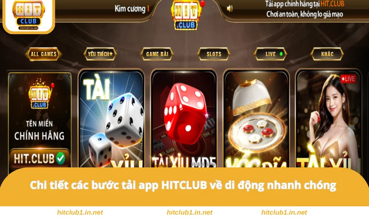 Tải App HITCLUB 1 Chi tiết các bước tải app HITCLUB về di động nhanh chóng